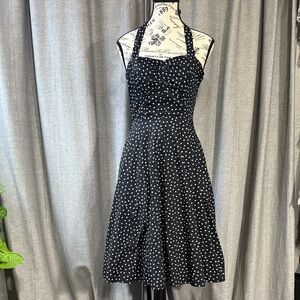✨SOLD✨ Polka Dot Halter Dress